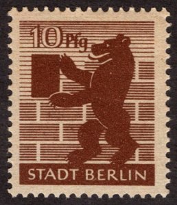 1945, Germany, Allied Occupation of Berlin 10pf, MNH, Sc 11N4