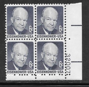 #1393 MNH Plate Block