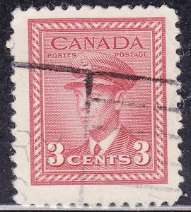 Canada 251 King George VI WWII War 1942