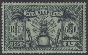 BRITISH NEW HEBRIDES 47  MINT NEVER HINGED OG ** NO FAULTS VERY FINE! - JGT