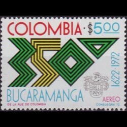 COLOMBIA 1972 - Scott# C580 Bucaramanga City Set of 1 NH