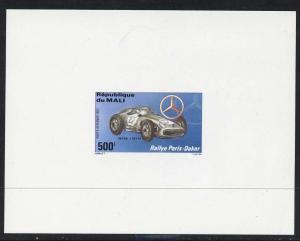 Mali C482 Deluxe Sheet MNH Car, Paris -Dakar Rallye