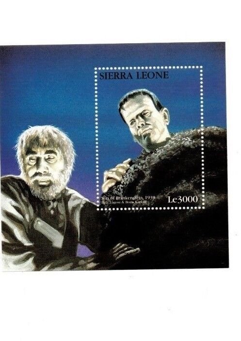 Sierra Leone - 1997 Horror Classics - Son of Frankenstein Souvenir Sheet - MNH