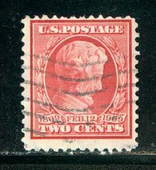 United States Scott # 367, used