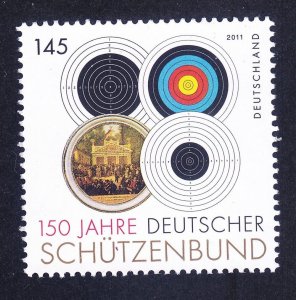 Germany 2634 MNH 2011 German Shooting Federation 150th Anniversary Issue