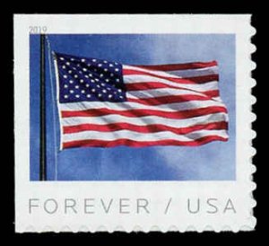 USA 5344 Mint (NH) US Flag (APU) Booklet Forever Stamp