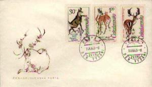 Czechoslovakia, First Day Cover, Animals