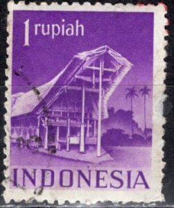 Netherlands Indies (Indonesia) 1949: Sc. # 325a; Used Single Stamp