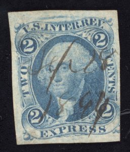 US Scott R9a Used 2c blue Express Revenue Lot GOR104 bhmstamps