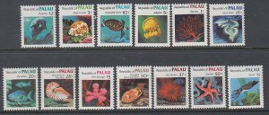 Palau 9-21 Marine Life MNH VF