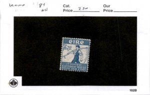 Ireland, Postage Stamp, #84 Mint NH, 1931 Farmer (AC)