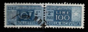 Italy Scott Q83 Used Parcel Post stamp typical cancel