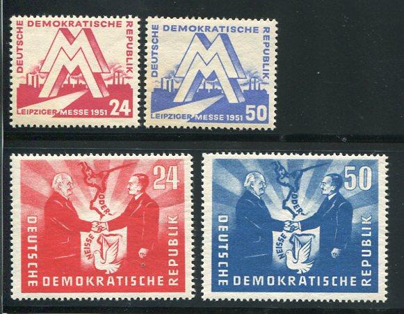 Germany #78-81 Mint VF NH