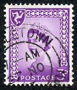 IOM SG2a 3d Deep Lilac on Chalky Paper Fine used cat from 6.50 pounds