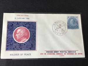 Nehru indian post offices 1965 FDC stamps covers set  Ref  R28356 