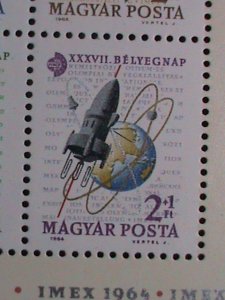 ​HUNGARY-1964 SC# B242b  37TH STAMP DAY MNH S/S VF WE SHIP TO WORLD WIDE