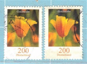 GERMANY SC # 2416 USED 200c 2006  FLOWERS