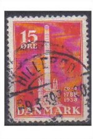 DANMARK, 1938, used 15ore 150th Anniv of Abolition of Villeinage.