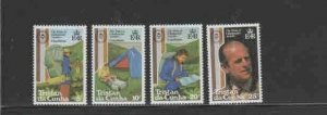 TRISTAN DA CUNHA #297-300 1980 DUKE OF EDINBURGHS AWARDS MINT VF NH O.G