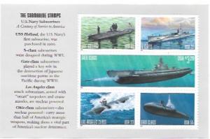 US #3373-77  MNH Sheet - The Submarine Stamps