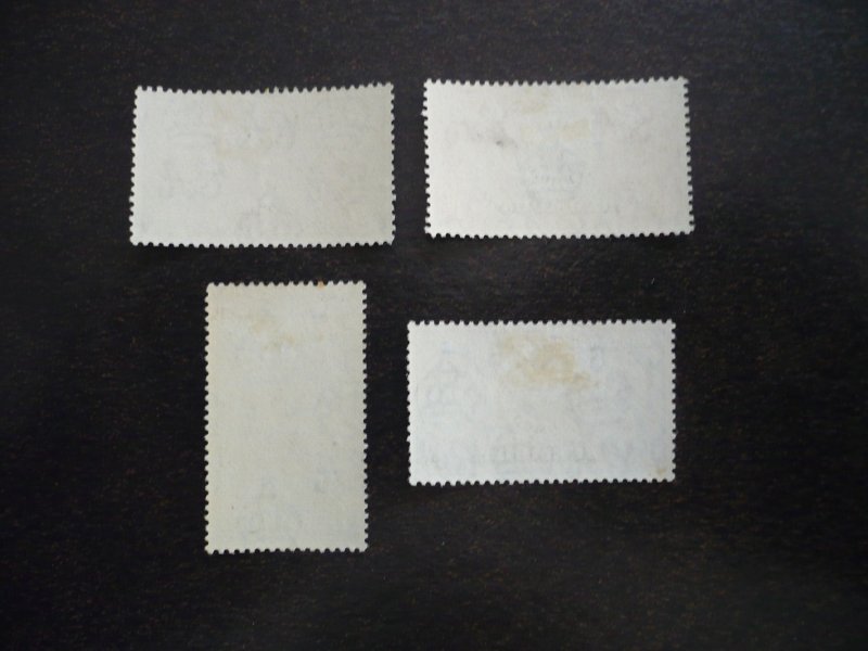 Stamps - Bermuda - Scott# 143-145,150 - Mint Hinged Part Set of 4 Stamps