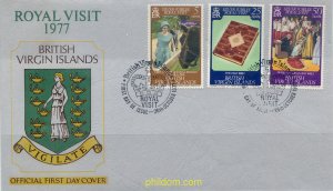 364106 MNH VIRGENES BRITANICAS Islas 1977 25 ANIVERSARIO DE LA ASCENSION AL T...