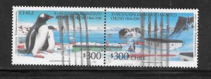 CHILE #1109-10 Used Pair