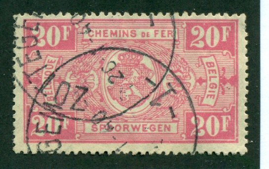 Belgium 1927 #Q169 U SCV(2018) = $0.25