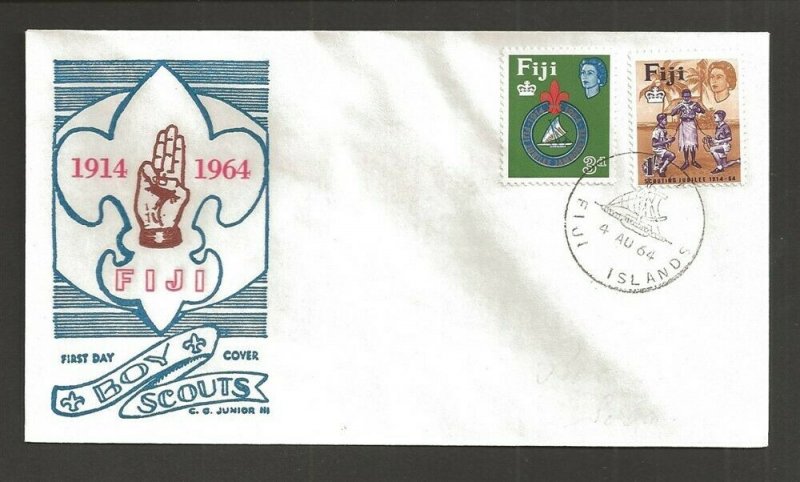 1964 Fiji Boy Scout Jubilee Jamborette FDC C George