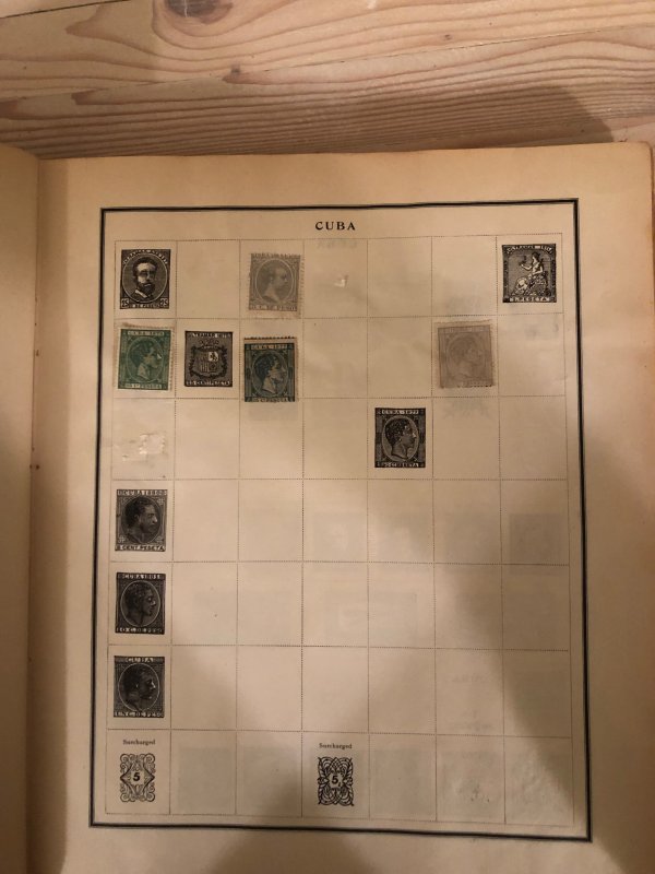 Modern Stamp Album Circa 1921