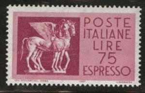 Italy Scott E33 Special Delivery MNH** 1958 Etruscan Winged