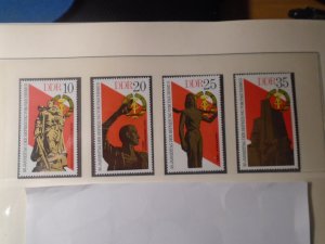 Germany  DDR   #  1639-42  MNH