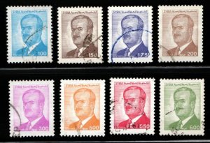 Syria #1071-1078 used