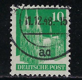 Germany AM Post Scott # 641, used