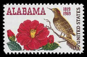 PCBstamps   US #1375 6c Alabama Statehood, MNH, (27)