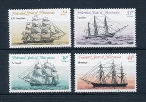 [56793] Micronesia 1985 History ship Sail boats Airmail MNH