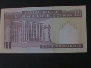 ​IRAN-CENTRAN BANK OF IRAN-100 RIALS UN CIRCULATED BANK NOTE VF HARD TO FIND