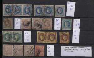 SPAIN CLASSIC STAMPS LOT MULTIPLES VF CONDITION $700