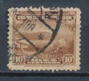 Ecuador 1934 Scott 326 used -  10c, Landscape