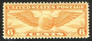 US #C19 SCV $85.00 XF mint never hinged, large stamp, super fresh color SELEC...