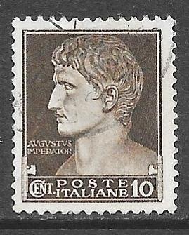 Italy 215: 10c Caesar Agustus, used, F-VF