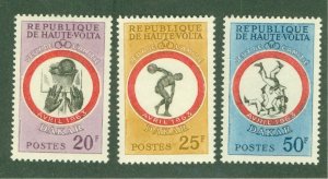 BURKINA FASO 108-110 MNH BIN $2.00