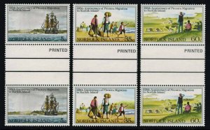 Norfolk Islands Scott 277-279 Mint never hinged.