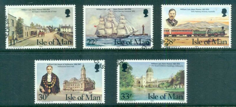 Isle of Man 1984 William Cain, Mayor of Melbourne CTO