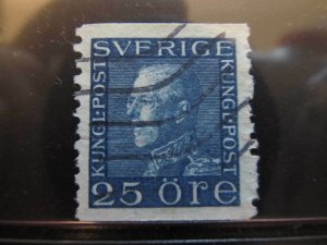 Sweden Sweden Sverige Sweden 1925 Unwmk 25o Perf 10 Fine Green Used A13P2F168-