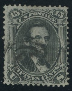 USA 98 - 15 cent Lincoln F Grill Issue - VG Used with target cancel