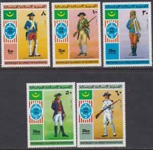 341-42, C160-62 American Bicentennial MNH