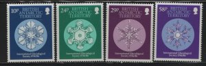 BRITISH ANTARCTIC TERRITORY,  133-136, MNH ,  SET