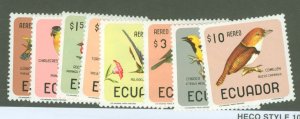 Ecuador #C441-C448 Unused Single (Complete Set)