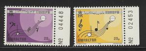 Gibraltar 1985 Europa set MNH Scott cat.#  471 - 472